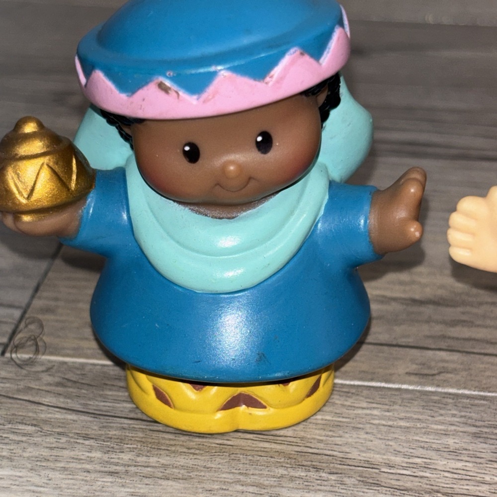 3 Fisher Price Little People Nativity Scene Manger Christmas Wiseman Play - Picture 7 of 9